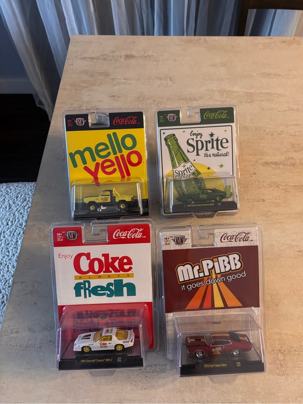 M2 Machines Collector Set of 4 1:64 diecast